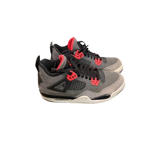 Jordan Other - Nike Air Jordan 4 Retro Infrared Dark Grey‎ Cement Black 5.5Y